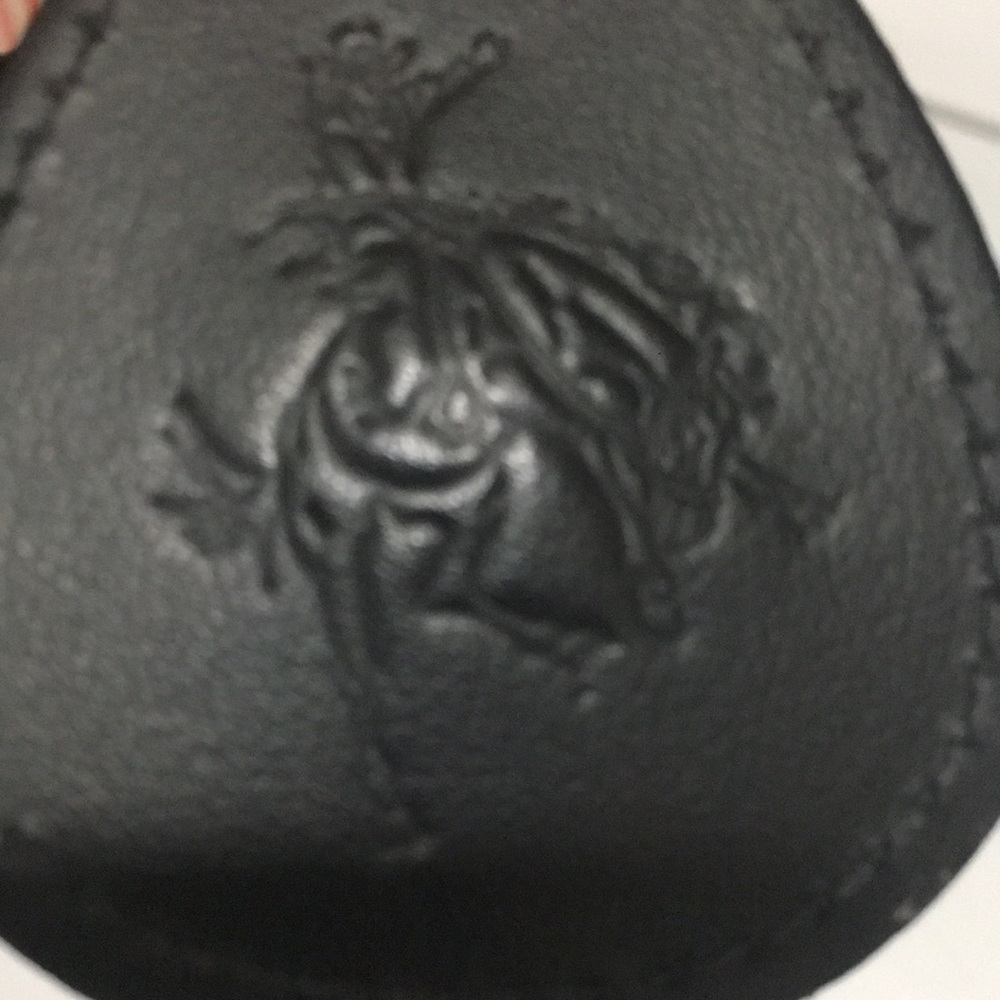 Tooled Leather Key Chain - Picture 3 of 6